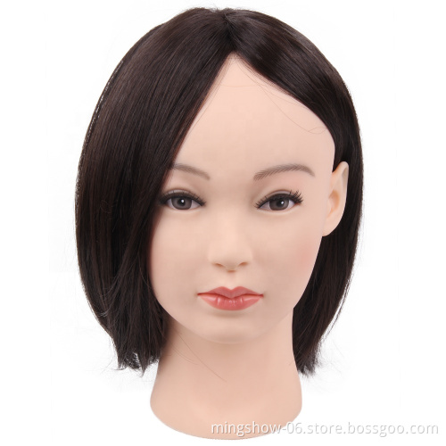 Plastic bald Mannequin Head Female Professional Cosmetology Head for Wig Making, wig mannequin head display